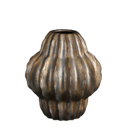 Vase Mica Decorations Altea - 24.5x24.5x28 cm - Bronze
