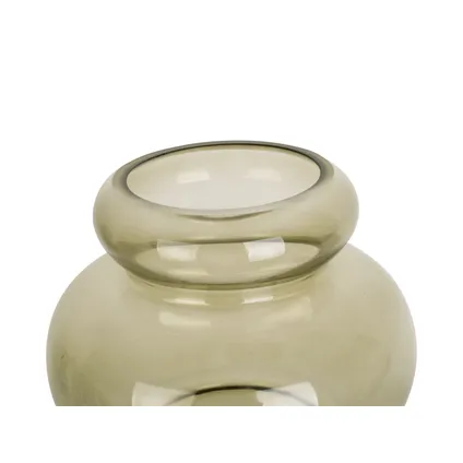 Present Time - Vase Morgana Glass Medium - Vert mousse 4
