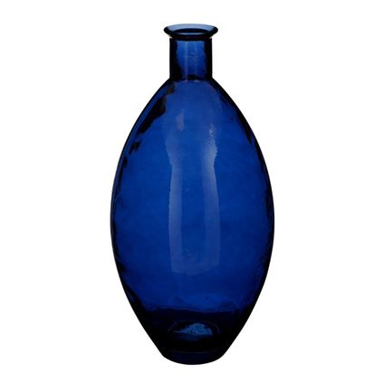 Vase Mica Decorations Qin - 29x29x59 cm - Bleu