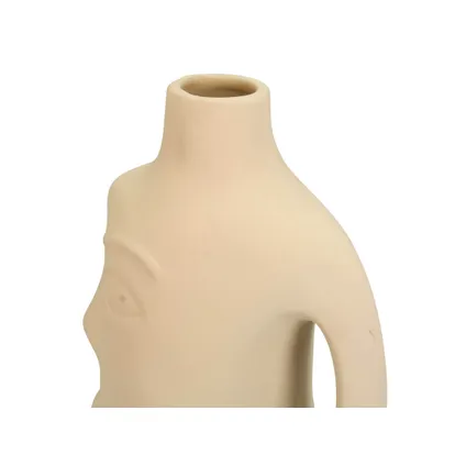 Vase SVJ Fine - 18x11x28 cm - Beige 4