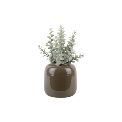 Present Time - Vase Ivy Large - Vert mousse 2
