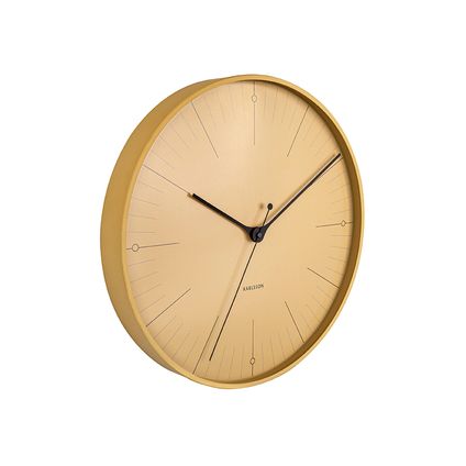 Karlsson - Index de l'horloge murale - Jaune