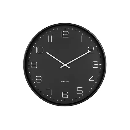 Karlsson - Horloge murale Lofty - Noir 2