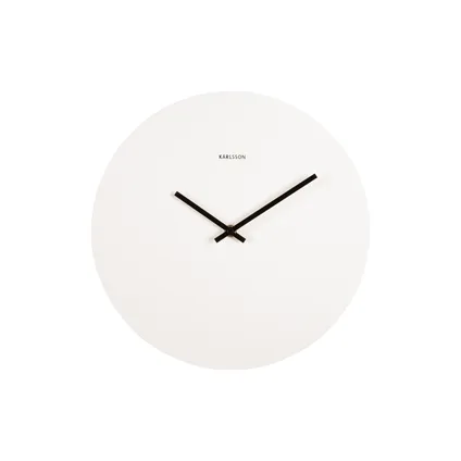 Karlsson - Horloge Murale Color Splash - Blanc 2
