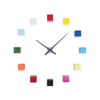 Karlsson - Horloge murale DIY Cubic - Multicolore