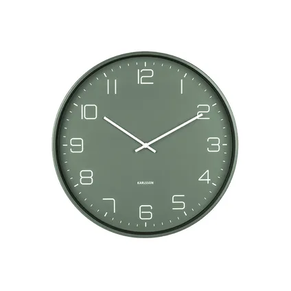 Karlsson - Horloge murale Lofty - Vert 2