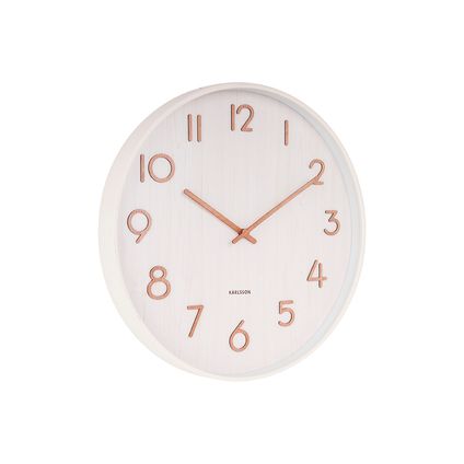 Karlsson - Horloge Murale Pure Large - Blanc