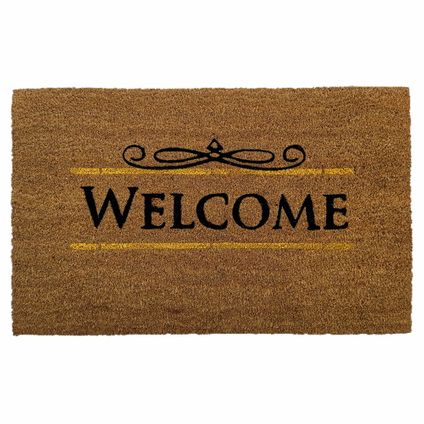 Tapis coco 'Welcome' - 50x80 cm