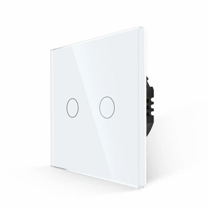 Interrupteur bidirectionnel - Blanc - Contrôle 2 lampes - SmartinHuis