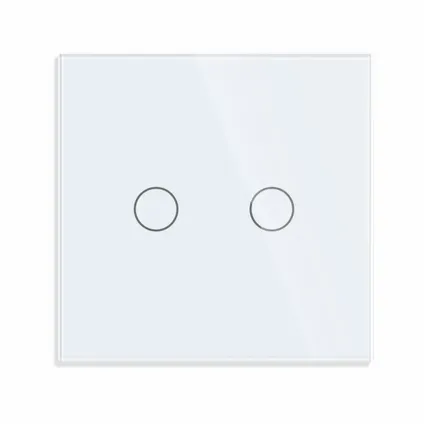 Interrupteur bidirectionnel - Blanc - Contrôle 2 lampes - SmartinHuis 2