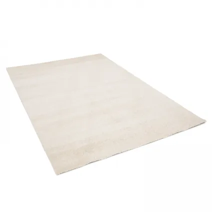Oviala Effen tapijt met lange polypropyleen vezels, 200 x 290 cm, crème 4