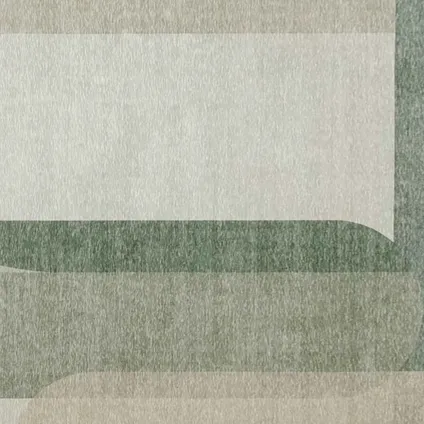 Oviala Geweven tapijt met abstract design in watergroen, 120 x 170 cm 2