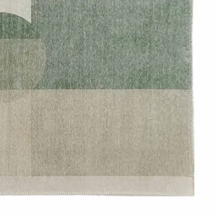 Oviala Geweven tapijt met abstract design in watergroen, 120 x 170 cm 3