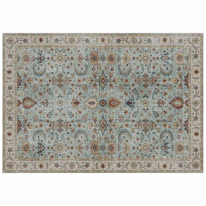 Oviala Rosalia Rechthoekig tapijt met chenille antiek patroon 160 x 230 cm