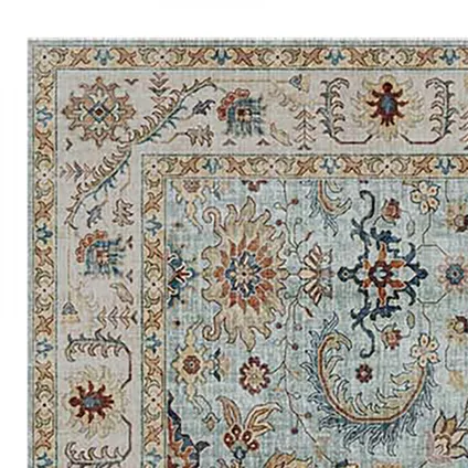 Oviala Rechthoekig tapijt met chenille antiek patroon 160 x 230 cm 3