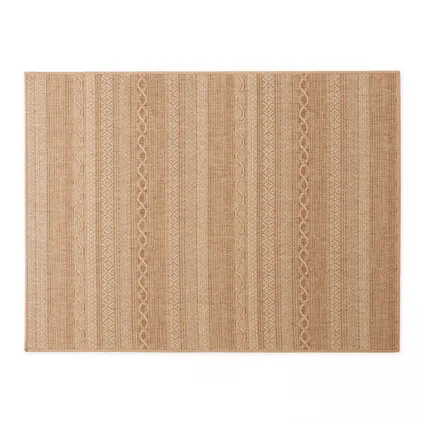 Oviala Urda Rechthoekig tapijt van polypropyleen 200x290 cm roest 2