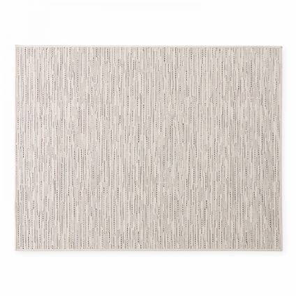 Oviala Rechthoekig tapijt van polypropyleen 200x290 cm zandkleurig