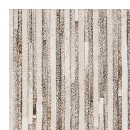 Oviala Letty Rechthoekig tapijt met patchworkpatroon en koeienhuideffect 160x230cm 3