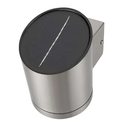 Ranex - Solar Wandlamp LED Zilver 3