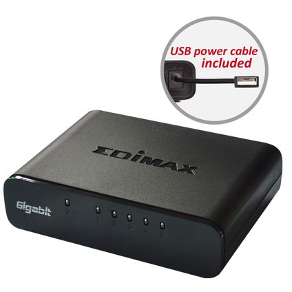 Edimax - Commutateur réseau Gigabit 5 ports