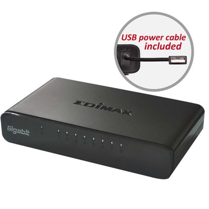 Edimax - Netwerk Switch Gigabit 8 Poorten