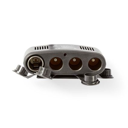 Nedis - Universele DC-voedingsadapter | 5/12 V DC | Autolader/USB | 4-weg