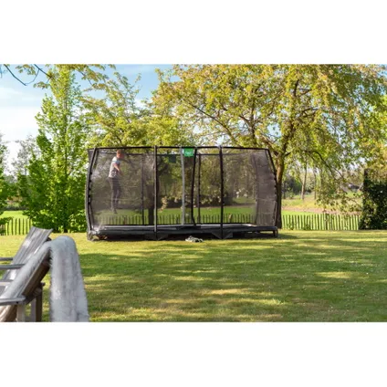 EXIT Allure Premium inground trampoline 244x427cm 9