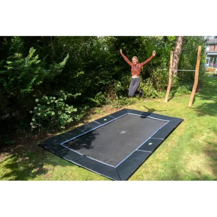 EXIT Dynamic groundlevel sports trampoline 244x427cm 10