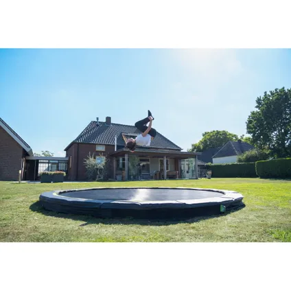 EXIT Silhouette inground sports trampoline ø366cm 6