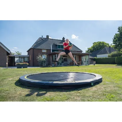 EXIT Silhouette inground sports trampoline ø366cm 7