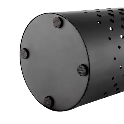 ACAZA - Design Paraplubak in Metaal - Houder voor Paraplus of Wandelstokken - Zwart 4