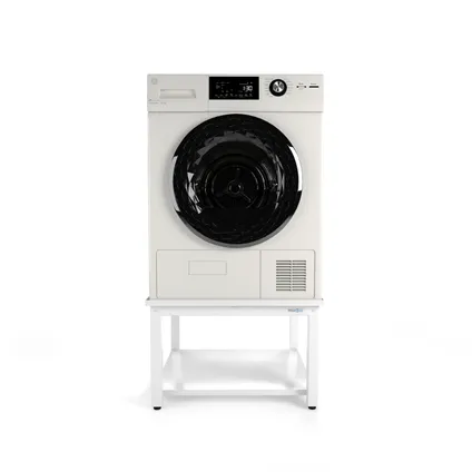 Wasophoogte - Wasmachine verhoger - Ingebouwde lekbak - Opbouwmeubel - Universeel - 65*62*42 cm 5