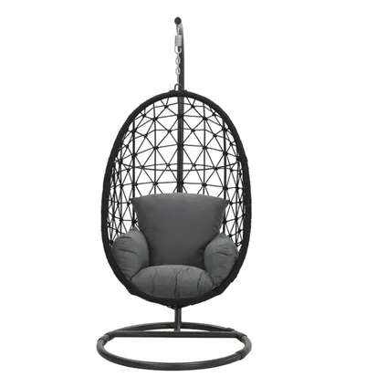 Garden Impressions Hangstoel Panama hangstoel ei - rope zwart 4
