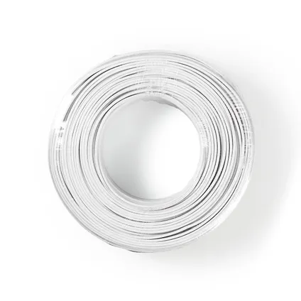 Nedis - Câble d'enceinte | 2x 1,50 mm2 | 100 m | Emballage sous film | Blanc 3