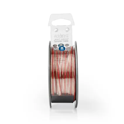 Nedis - Câble pour Enceinte | 2x 0,75 mm2 | 15,0 m | Sur Bobine | Transparent 2