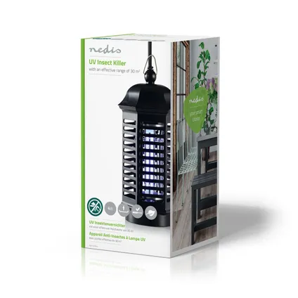 Nedis - Lampe Anti-Insectes Électrique | 4 W | Type de lampe: F4T5/BL | Portée efficace: 30 m² 4
