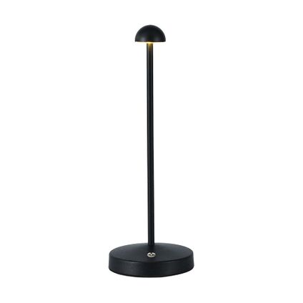 Lampes de table rechargeables V-TAC VT-1073-B - IP20 - Corps noir - 1,6 Watts - 130 Lumens - 3IN1