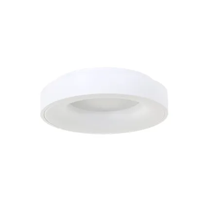 Strakke ronde LED plafondlamp Steinhauer Ringlede Wit 3