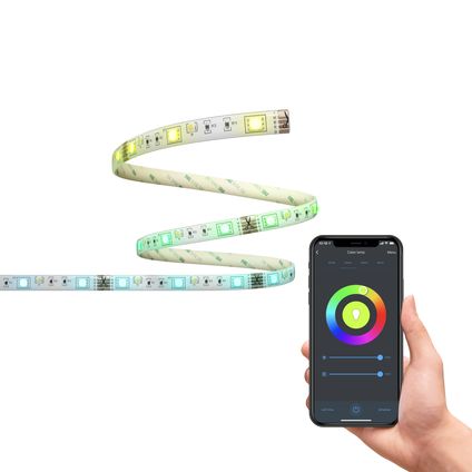Calex Slimme LED Strip 5 meter - RGB - Met App en Afstandsbediening