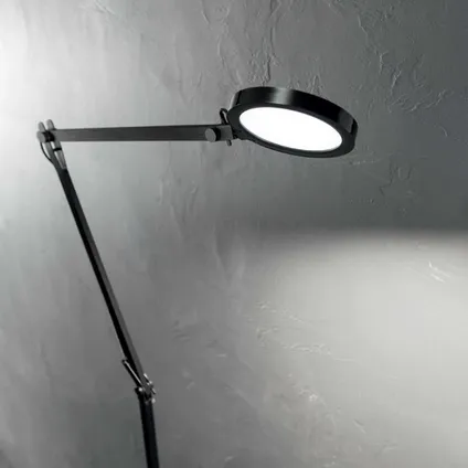 Ideal Lux - Futura - Vloerlamp - Aluminium - LED - Zwart 3