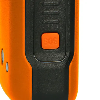Alecto FR300OE - Paire de talkies-walkies anti-chocs, portée jusqu’à 10 kilomètres - Orange/Noir 6