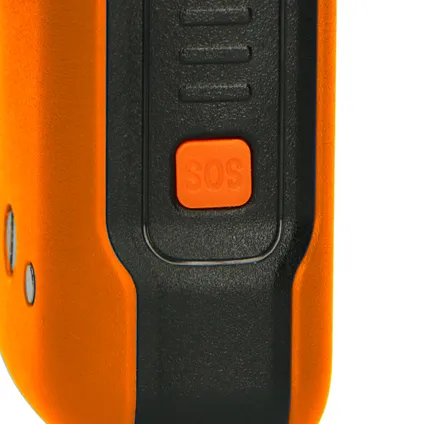 Alecto FR300OE - Paire de talkies-walkies anti-chocs, portée jusqu’à 10 kilomètres - Orange/Noir 9