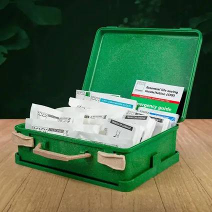 Steroplast trousse de premiers secours recyclée - 100% recyclée - Trousse de premiers secours 2