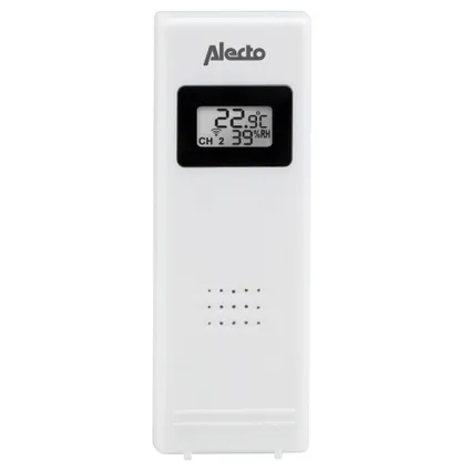 Alecto WS-1330 - Weerstation met 3 sensoren, wit 5