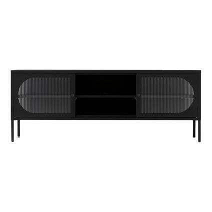 DS4U - Next Level industrieel metalen tv meubel - ovaal