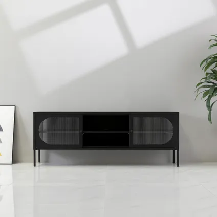 DS4U - Next Level industrieel metalen tv meubel - ovaal 2