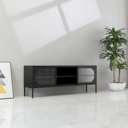 DS4U - Next Level industrieel metalen tv meubel - ovaal 3