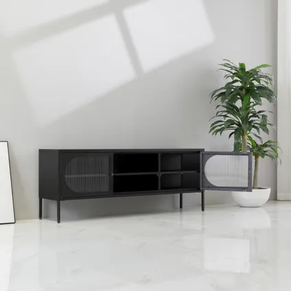 DS4U - Next Level industrieel metalen tv meubel - ovaal 4