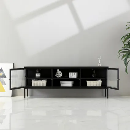 DS4U - Next Level industrieel metalen tv meubel - recht 4
