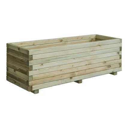 Intergard - Jardiniere bois rectangulaire 80x40x35cm